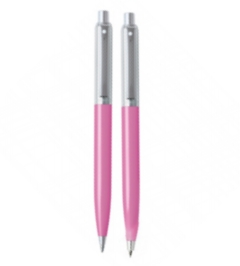 Sheaffer Sentinel 321 Resin Pink Ballpen + Pencil Set.