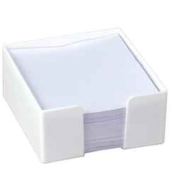 Block Paper Holder And Sheets.