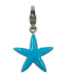 Bad Girl Starfish Charm - Baby Blue.