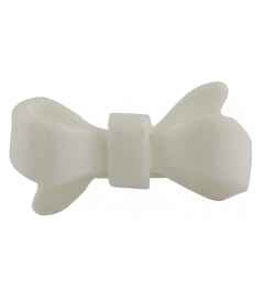 Bad Girl White Bow Ring - Small 17mm.