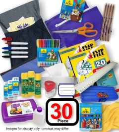 Junior Prep Stationery - Grade 2 â€“ 30 Pieces.